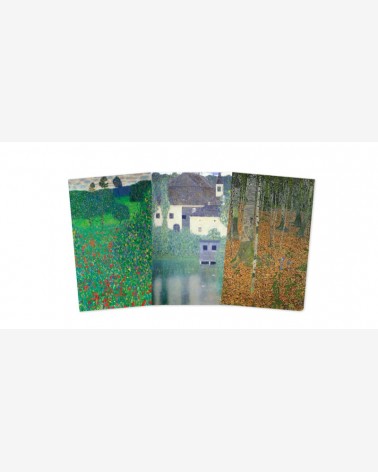 Klimt Landscapes (SET 3 CARNETS A6 - 64 Pages)