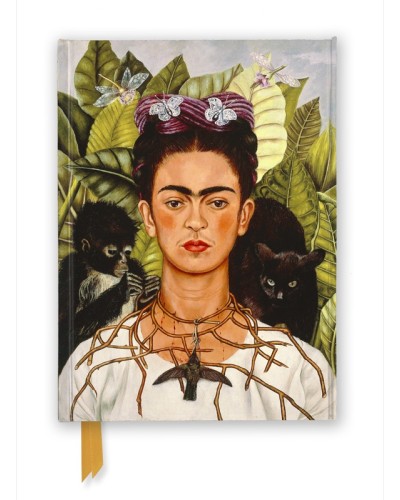 Self Portrait with Thorn Necklace and Hummingbird